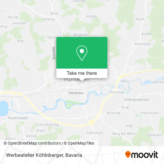 Карта Werbeatelier Köhlnberger