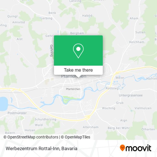 Werbezentrum Rottal-Inn map