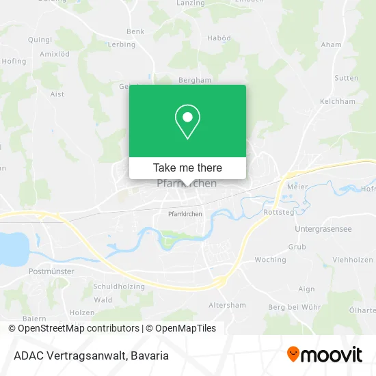 Карта ADAC Vertragsanwalt