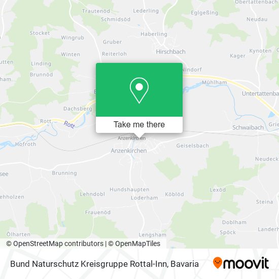 Bund Naturschutz Kreisgruppe Rottal-Inn map
