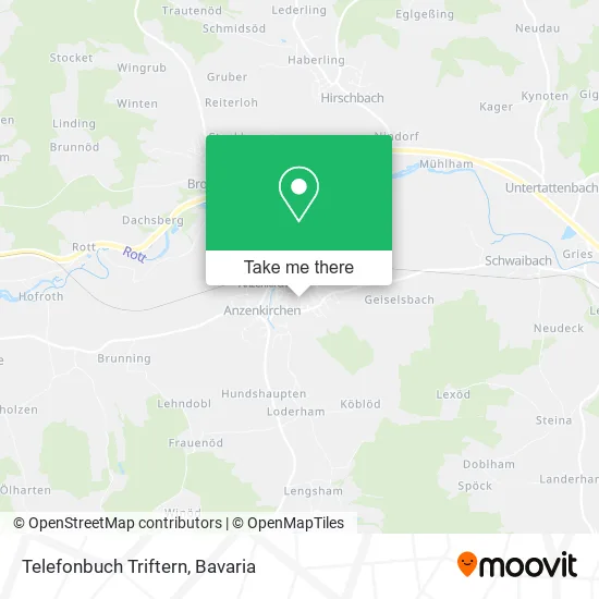 Карта Telefonbuch Triftern