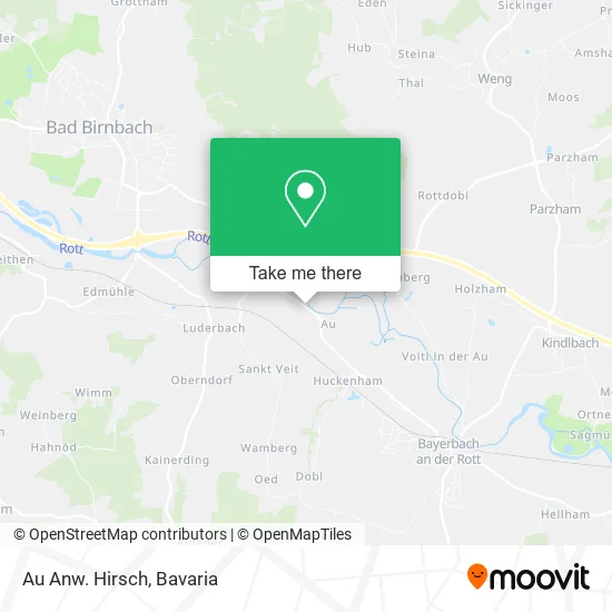 Карта Au Anw. Hirsch