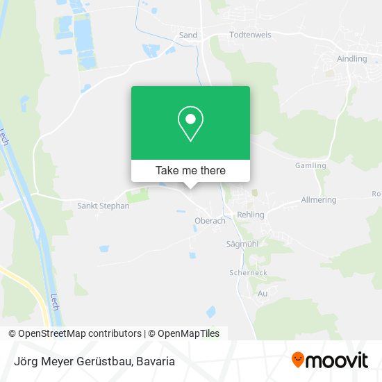Jörg Meyer Gerüstbau map