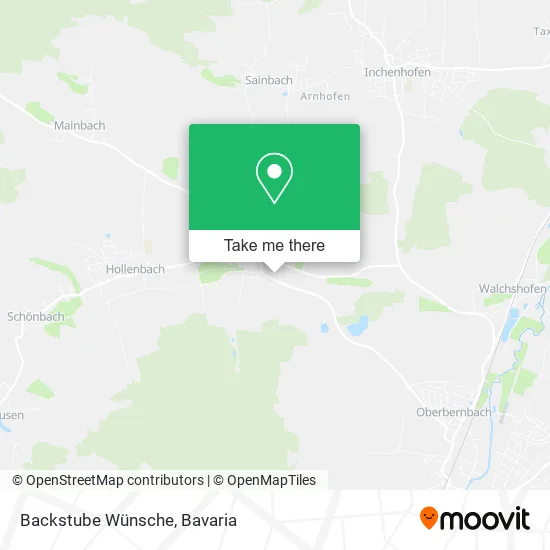 Карта Backstube Wünsche