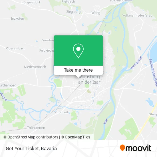 Карта Get Your Ticket