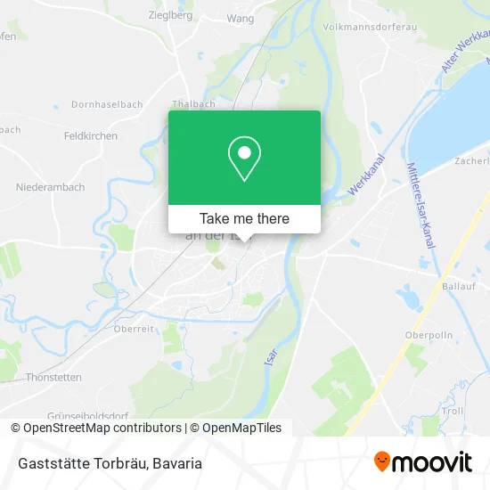 Карта Gaststätte Torbräu