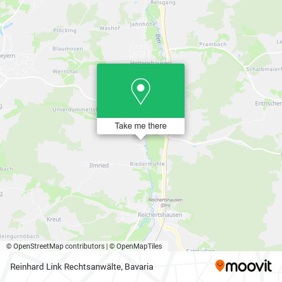 Reinhard Link Rechtsanwälte map
