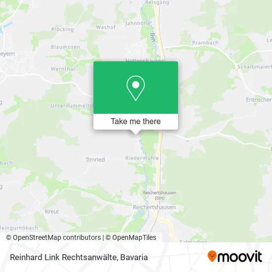 Карта Reinhard Link Rechtsanwälte