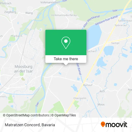 Карта Matratzen Concord