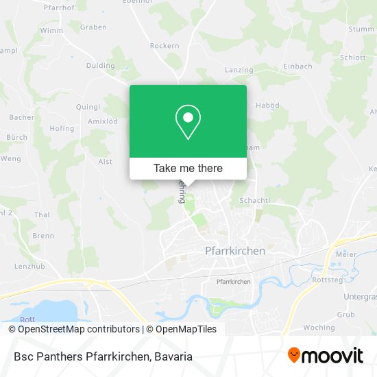 Bsc Panthers Pfarrkirchen map