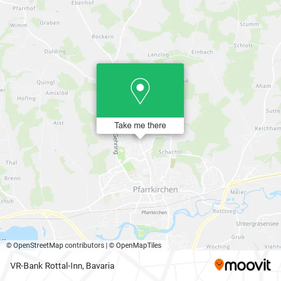 VR-Bank Rottal-Inn map