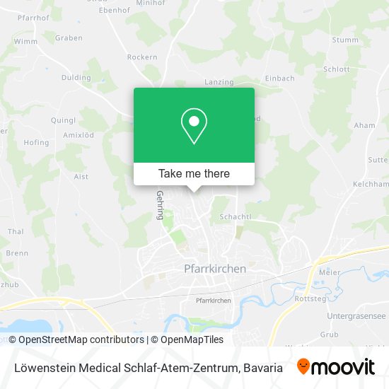 Löwenstein Medical Schlaf-Atem-Zentrum map