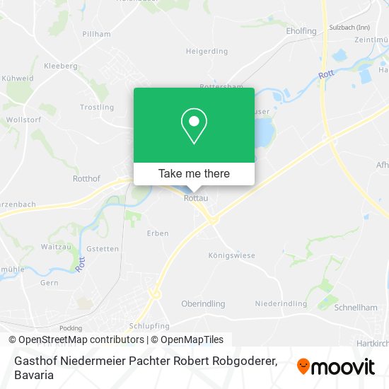 Gasthof Niedermeier Pachter Robert Robgoderer map