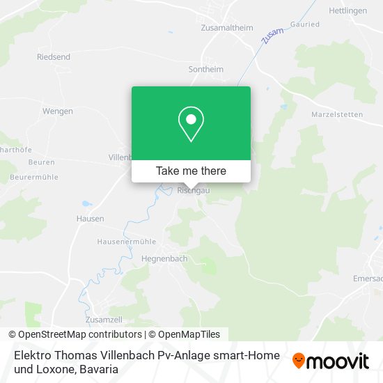 Elektro Thomas Villenbach Pv-Anlage smart-Home und Loxone map