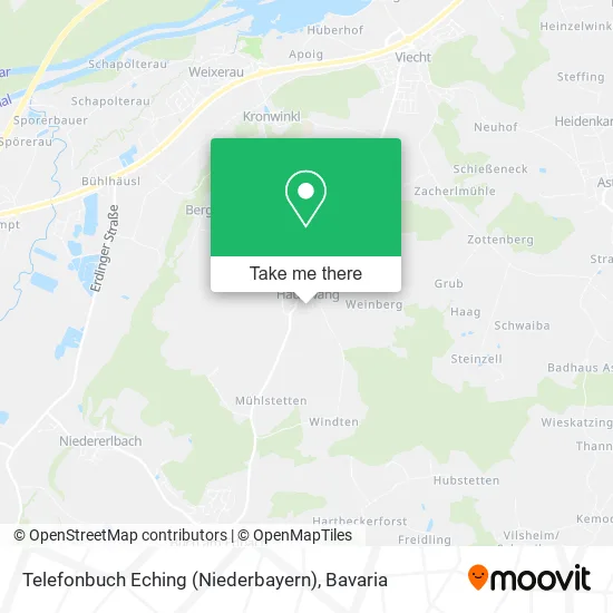 Карта Telefonbuch Eching (Niederbayern)