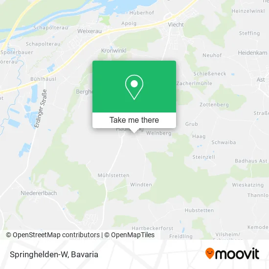 Карта Springhelden-W