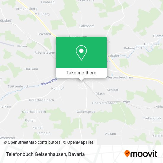 Telefonbuch Geisenhausen map