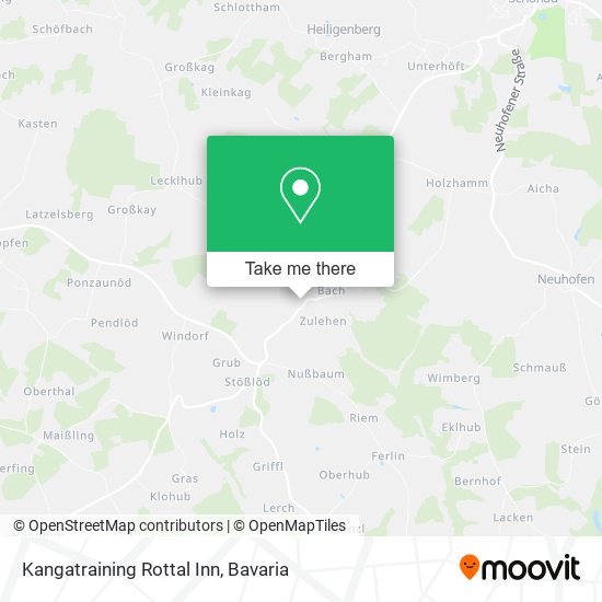 Kangatraining Rottal Inn map
