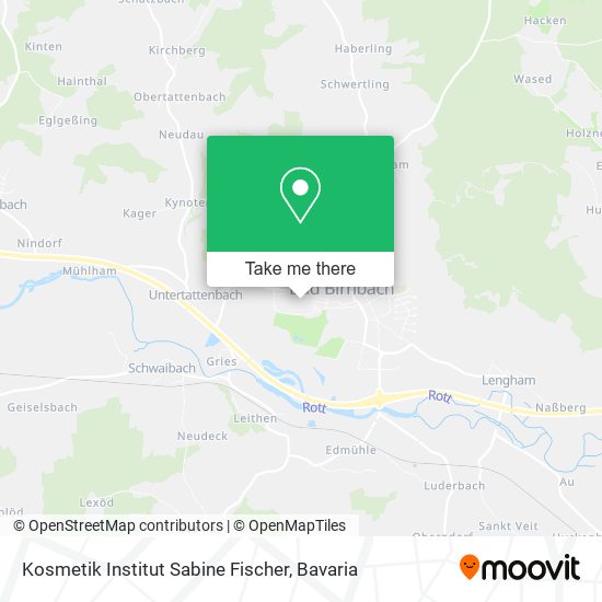 Kosmetik Institut Sabine Fischer map
