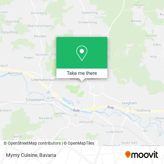 Карта Mymy Cuisine