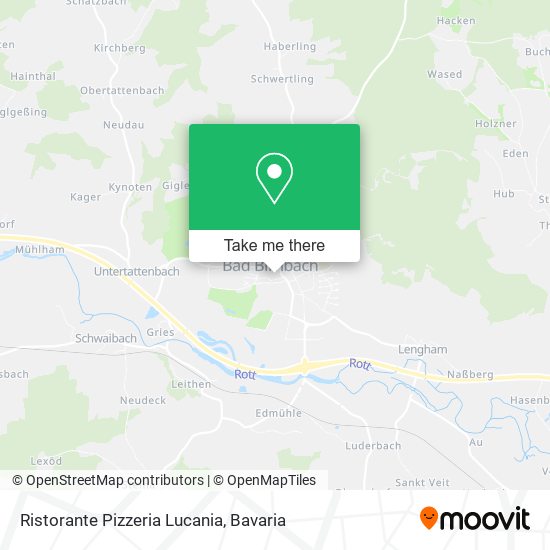 Ristorante Pizzeria Lucania map