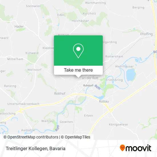 Карта Treitlinger Kollegen