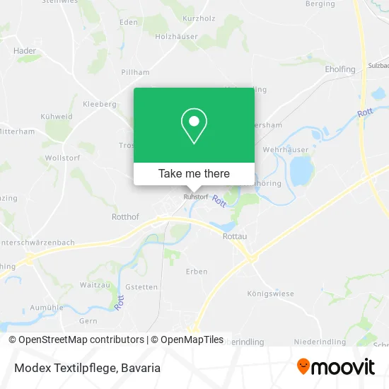 Карта Modex Textilpflege