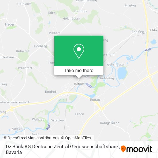 Dz Bank AG Deutsche Zentral Genossenschaftsbank map