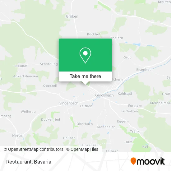 Карта Restaurant
