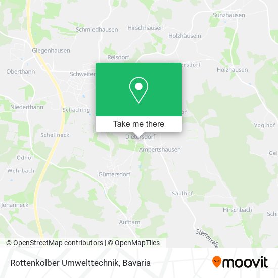 Rottenkolber Umwelttechnik map
