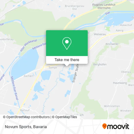 Карта Novum Sports