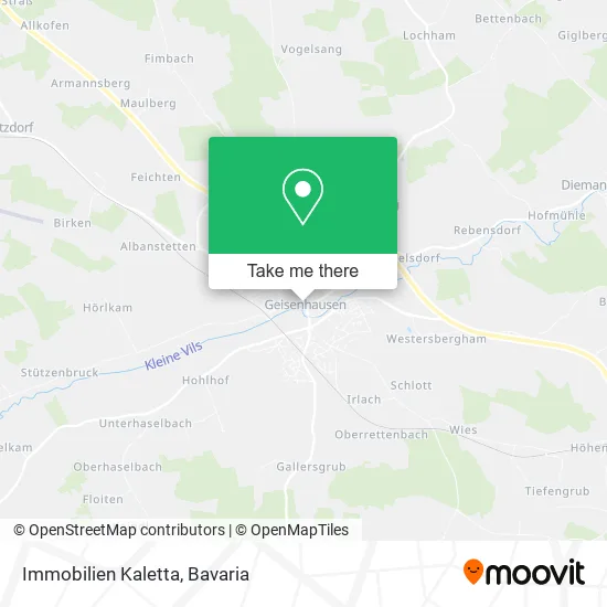 Карта Immobilien Kaletta