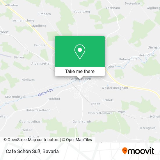 Cafe Schön Süß map