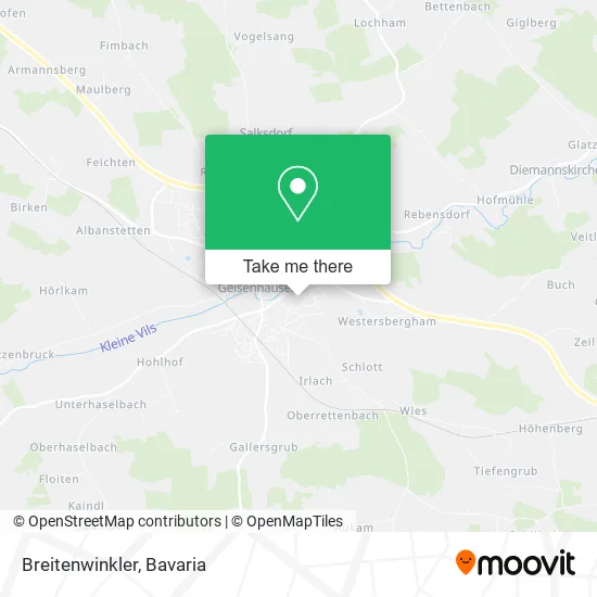 Карта Breitenwinkler