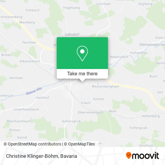 Christine Klinger-Böhm map