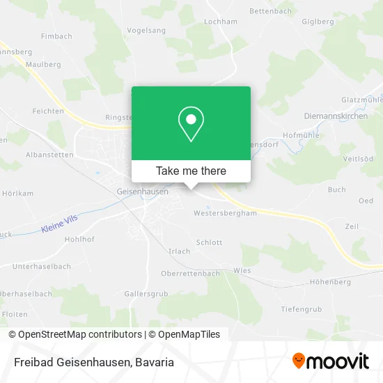 Карта Freibad Geisenhausen