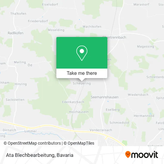 Карта Ata Blechbearbeitung