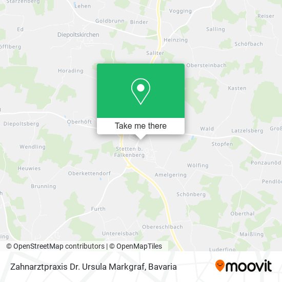 Zahnarztpraxis Dr. Ursula Markgraf map