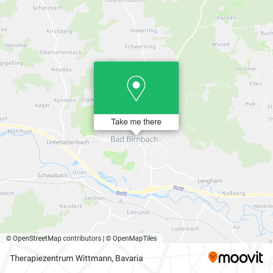 Therapiezentrum Wittmann map