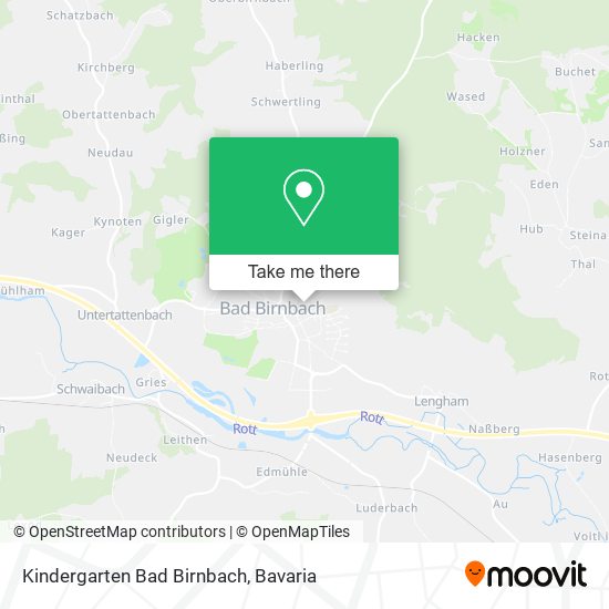 Kindergarten Bad Birnbach map