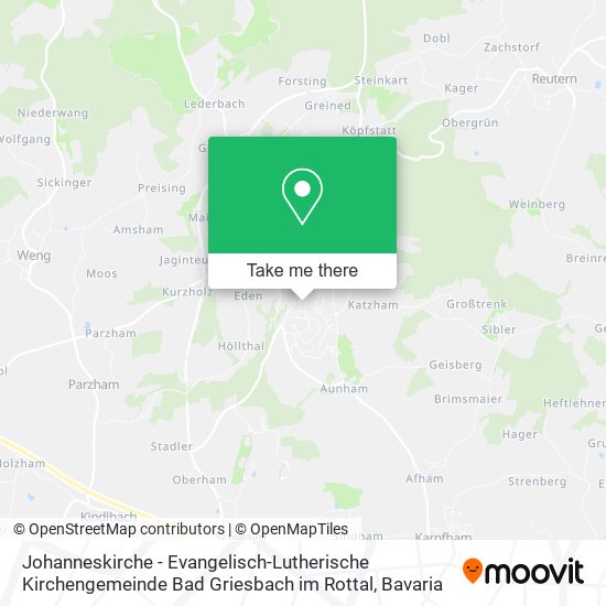 Johanneskirche - Evangelisch-Lutherische Kirchengemeinde Bad Griesbach im Rottal map