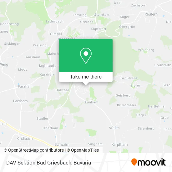 Карта DAV Sektion Bad Griesbach