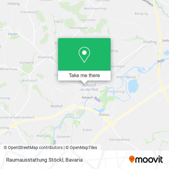 Raumausstattung Stöckl map