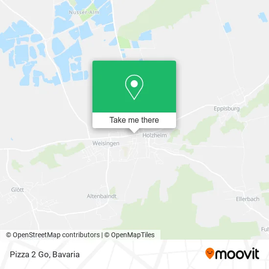 Карта Pizza 2 Go
