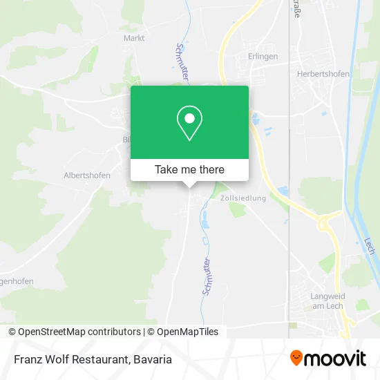 Карта Franz Wolf Restaurant