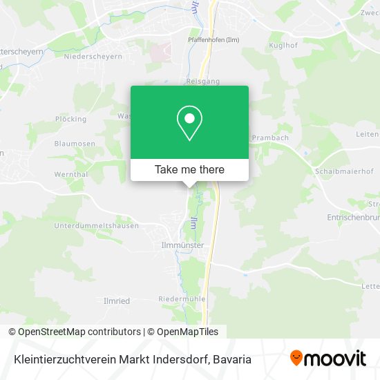 Kleintierzuchtverein Markt Indersdorf map
