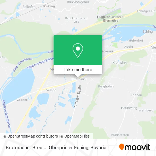Карта Brotmacher Breu U. Oberprieler Eching