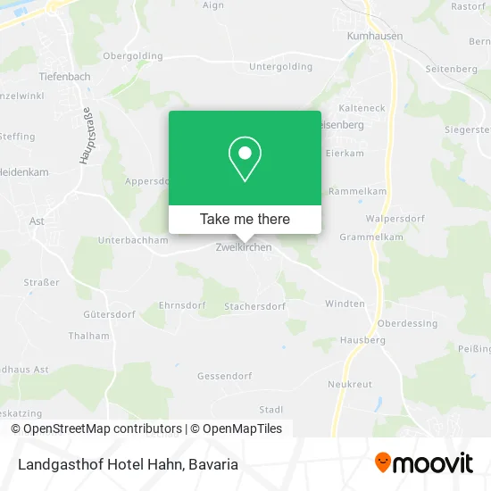 Карта Landgasthof Hotel Hahn