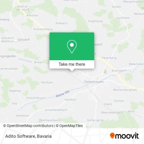 Карта Adito Software