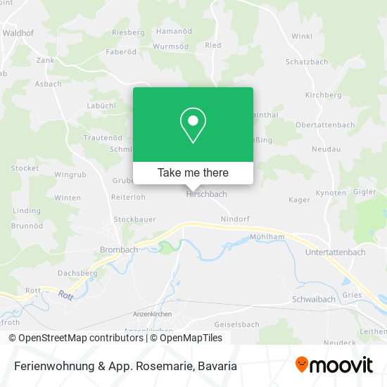 Ferienwohnung & App. Rosemarie map